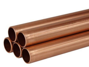 5 copper pipes